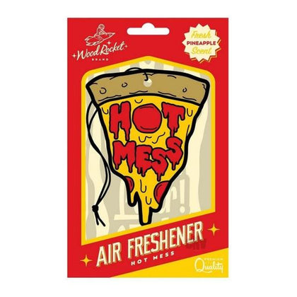 Hot Mess Pizza Air Freshener - Pineapple Scent - Adult Naughty Store