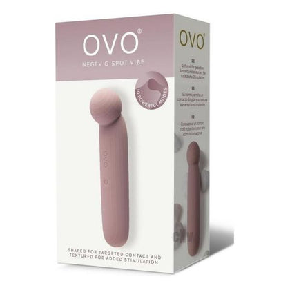 Ovo Earth Negev Gspot Vibe Brown - Adult Naughty Store