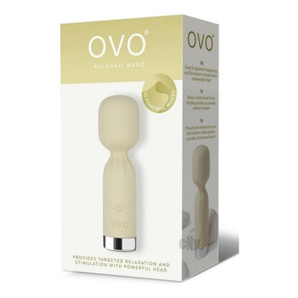 Sensually Indulgent Ovo Earth Kalahari Vibe in Luscious Yellow - Adult Naughty Store