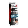 PDX Plus Fuck Flask Secret Delight LT/GRY: Men's Water Bottle Stroker Model 69 - Discreet Grey Pussy Stroker