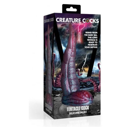 Creature Cocks Tentacle Cock: XenoFantasy Series T8, Unisex, Anal/Prostate Stimulator, Red & Blue
