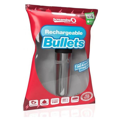 Screaming O Recharge Bullets Silver