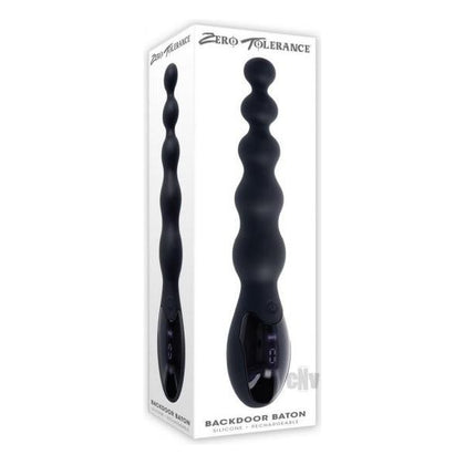 Zt Backdoor Baton Black - Adult Naughty Store