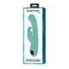 Pretty Love LED Digital Display Rabbit Vibrator - Lamar L1 - Turquoise - Adult Naughty Store