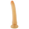 Au Naturel Collection: Mr. Slim Natural Beige Dildo - Model NS-001 - For Sensual Pleasure, Slim Design, Gender-Neutral - Adult Naughty Store