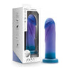 Blush Avant Midnight Rendezvous Silicone G-Spot and P-Spot Dildo - Ocean Blue - Model AR-101 - Unisex - Midnight Sky Inspired