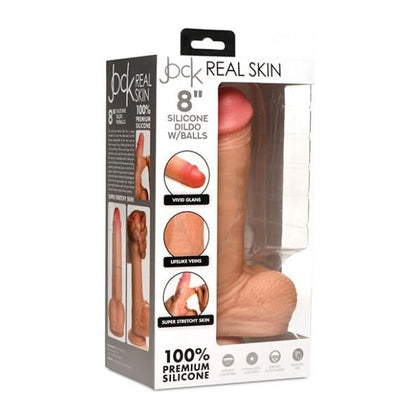Curve Toys Jock Real Skin Silicone 8