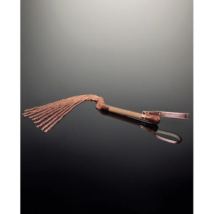 Enchanting Rose Gold Chain Whip - Let Passion Unleash - Adult Naughty Store