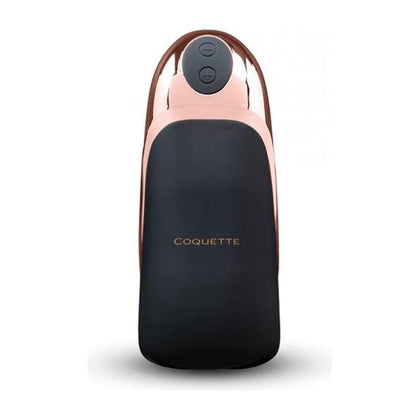 Coquette The Hedonist Stroker - Black/rose Gold - Adult Naughty Store