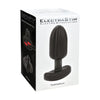 Electrastim Silicone Noir Tartarus Butt Plug - Black - Adult Naughty Store