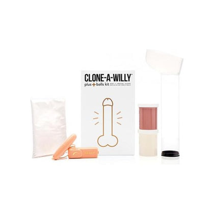 Clone-a-willy Plus+ Balls Kit - Medium Skin Tone