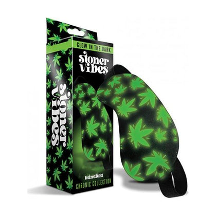 Stoner Vibes Glow In The Dark Blindfold