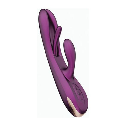 Terri App Controlled Kinky Finger Tapping Rabbit Vibrator - Purple