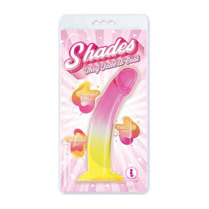 Shades Jelly Tpr Gradient Dong Large - Pink/yellow
