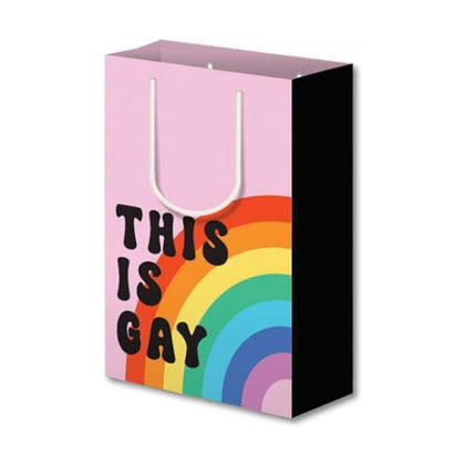 This Is Gay Rainbow Gift Bag