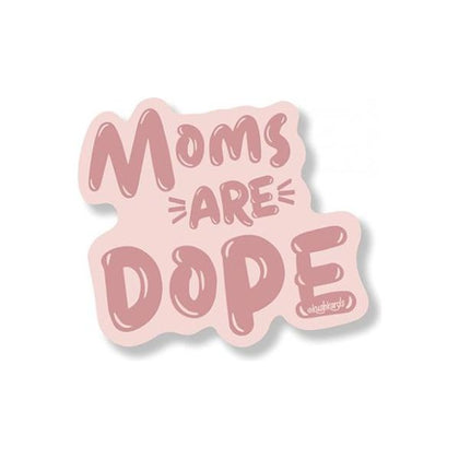 Dope Mom Sticker: Fun-Loving Vinyl Stickers for Customisation (Pack of 3)