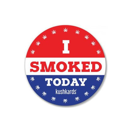SmokeCam Smoked Today Sticker - Pack of 3