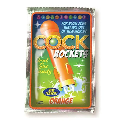 Cock Rockets Oral Sex Candy Pop - Orange - Adult Naughty Store