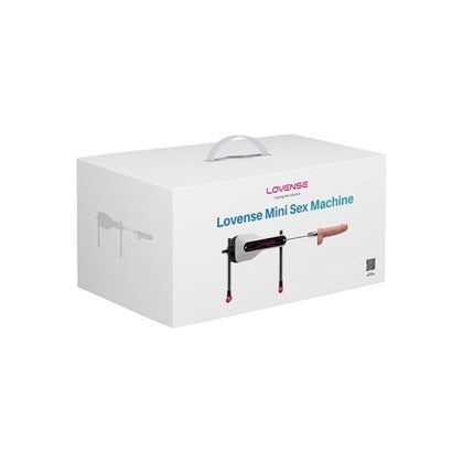 Introducing the Lovense Mini Sex Machine in White - Your Sensual Getaway Companion - Adult Naughty Store