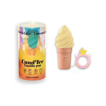 Love To Love Cand'ice Ice Cream Cone Stimulator - Vanilla Pop - Adult Naughty Store