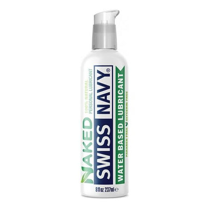 Swiss Navy Naked All Natural Lubricant - 8 Oz