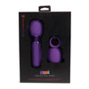 Sensuelle Harlow Mini Wand Vibrator NU-W14 - Unisex Full-Body Pleasure Purple