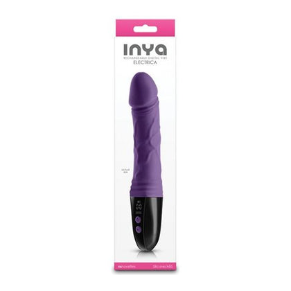 Inya Electrica Phallic Digital Vibrator - Purple - Adult Naughty Store