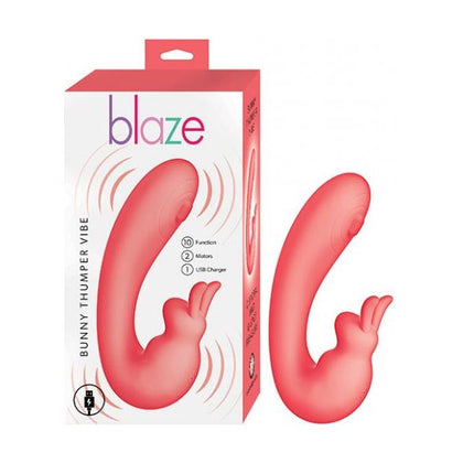 Blaze Bunny Thumper Vibe - Coral - Adult Naughty Store