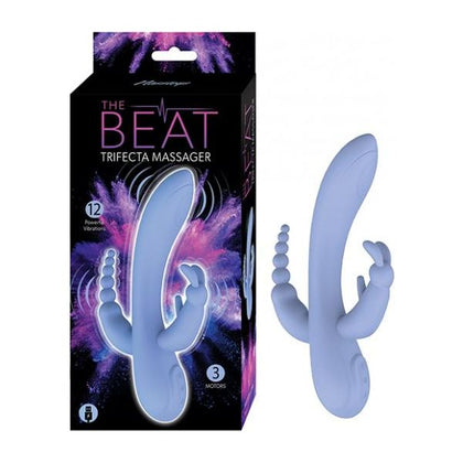 The Beat Trifecta Massager - Violet - Adult Naughty Store