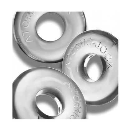 Oxballs Ringer Max 3 Pack Cockrings - Clear