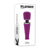 Playboy Pleasure Mic Drop Petite Wand Vibrator - Fuschia - Adult Naughty Store