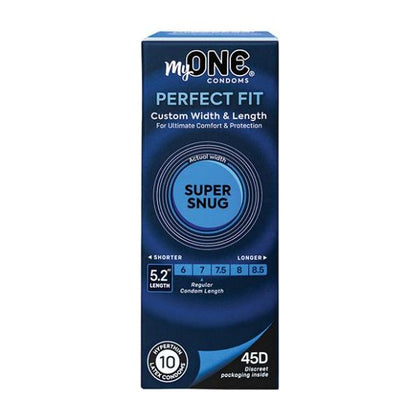 MyONE Custom Fit Condoms Pack Of 10 in a variety of sizes and widths for Men - Enhance your Comfort and Pleasure with Perfect Fit Condoms