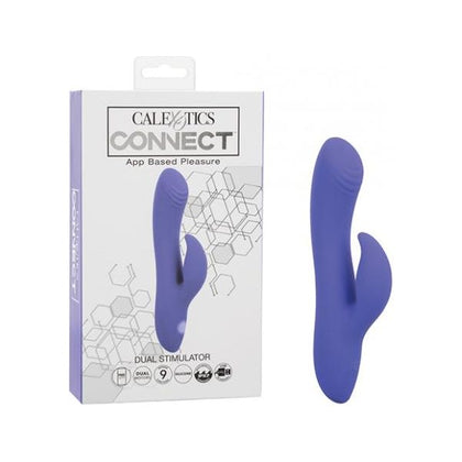 CalExotics Connect Dual Stimulator App-Controlled G-Spot and Clitoral Vibrator - Model CDS-001 - Unisex - Pink