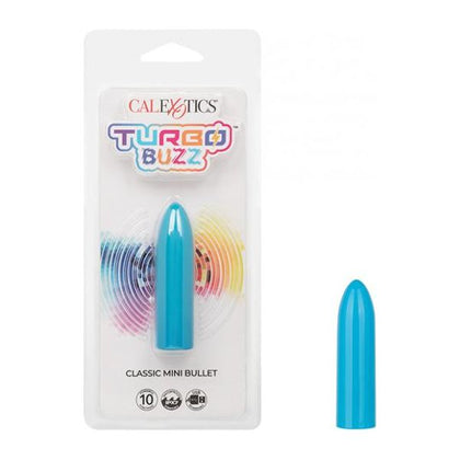 Turbo Buzz Classic Mini Bullet Stimulator - Blue