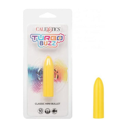 Turbo Buzz Classic Mini Bullet Stimulator - Yellow