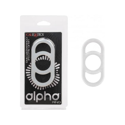 Alpha Liquid Silicone Commander Cock Ring - Natural