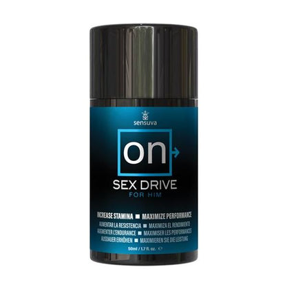 Sensuva Midnight Desire Temptation Booster Cream MD-2021 Men's Libido Enhancement - Sexual Wellness - Midnight Black - Adult Naughty Store