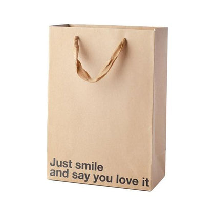 Just Smile And Say You Love It Gift Ba - Adult Naughty Store