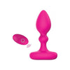 Pink Elephant Lil Rumble Rechargeable Vibe W/remote - Pink - Adult Naughty Store