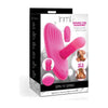 Inmi Spin N' Grind Rotating & Vibrating Silicone Grinder - Pink - Adult Naughty Store