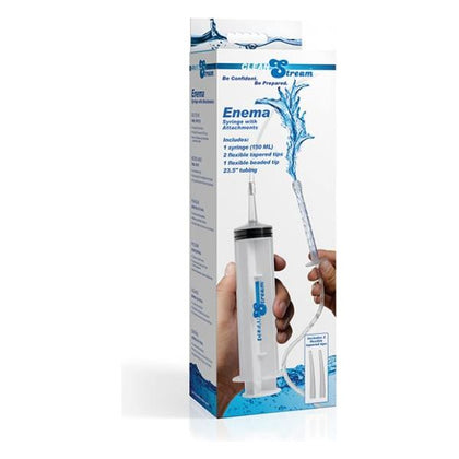 Cleanstream Enema Syringe W/attachments - Adult Naughty Store