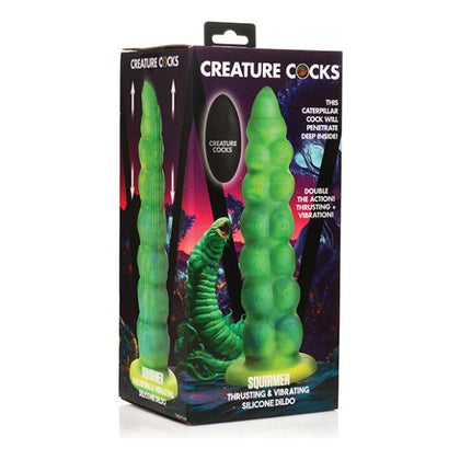 Creature Cocks Squirmer - Intimate Ecstasy Vibrator with Remote Control - Adult Naughty Store