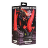 Creature Cocks Dragon Roar Silicone Dildo - Red/black - Adult Naughty Store