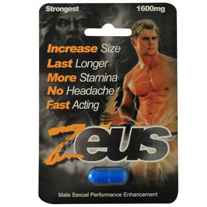 Zeus Male Supplement 1pk Open Stock - Adult Naughty Store