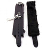 Rouge Wrist Cuffs, Fur Black - Adult Naughty Store