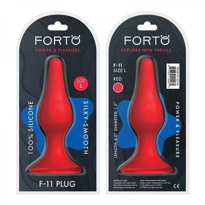 Forto F-11: Lungo Lg Red