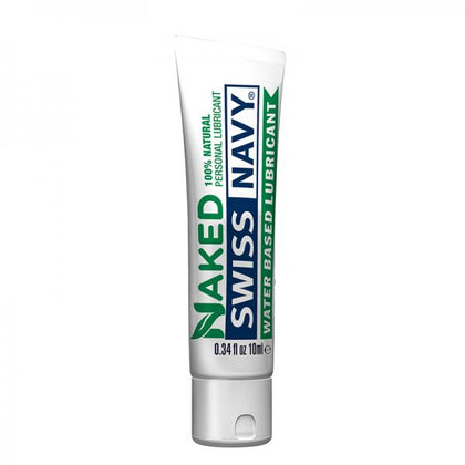 Swiss Navy Naked Water-based Lubricant 10 Ml - Adult Naughty Store