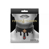 Fetish & Fashion Elvira Collar - Bondage Neck Collar Model E01B for Women, Black - Adult Naughty Store