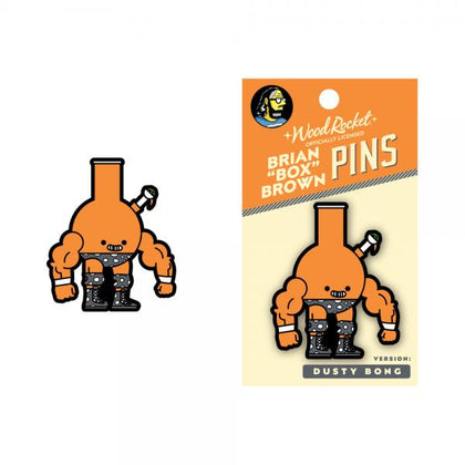 Dusty Bong Soft Enamel Pin by Brian 