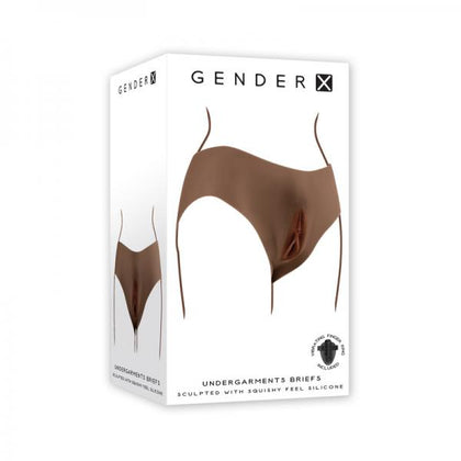 Gender X Vagina Panty Silicone Dark: 🌟 Vixen Creations Realistic Penetrable Vagina Briefs VX-300 for All Genders - Explore Lifelike Pleasure in Sensual Black 🖤